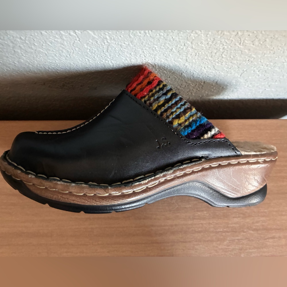 Josef Seibel Catalonia 59 Mules Sz 37(us 6-6.5) Lined